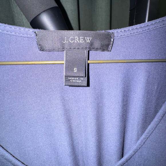 J.Crew Gray Blue Modal Blend Sleeveless Maxi Dress with Tassel Drawstring Waist - Picture 2 of 6